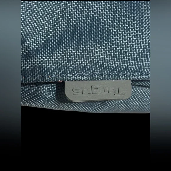 Targus Blue And Orange Messenger Bag For Men, Laptop Crossbody, Adjustable Strap - Picture 2 of 9